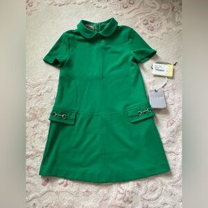 Gucci Vibrant Green Kids Formal Dress